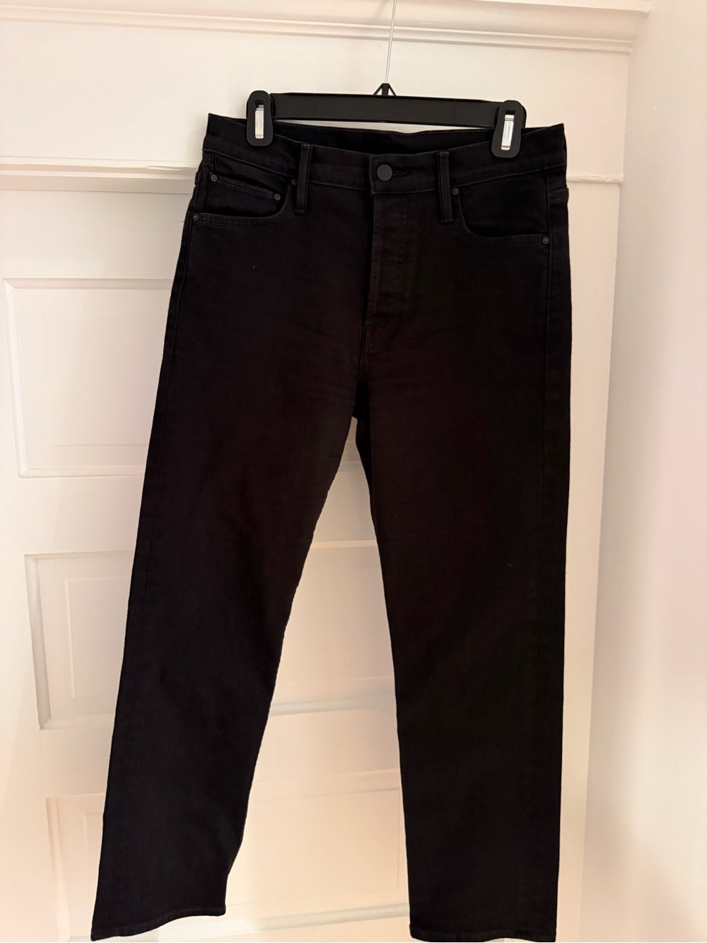 Mother Denim Tomcat Ankle Black Jeans Size 29